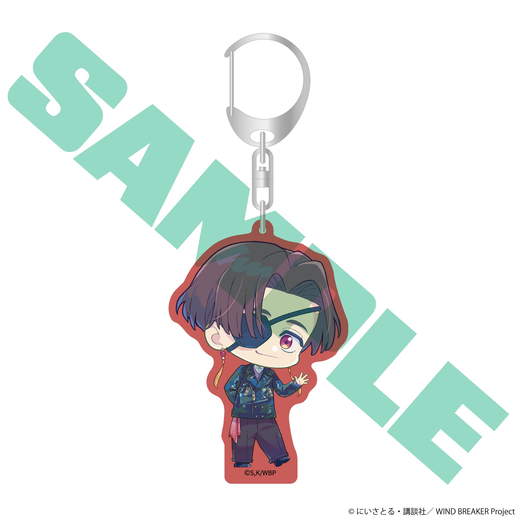 (Goods - Keychain) TV Anime - WIND BREAKER Color Acrylic Keychain Hayato Suo