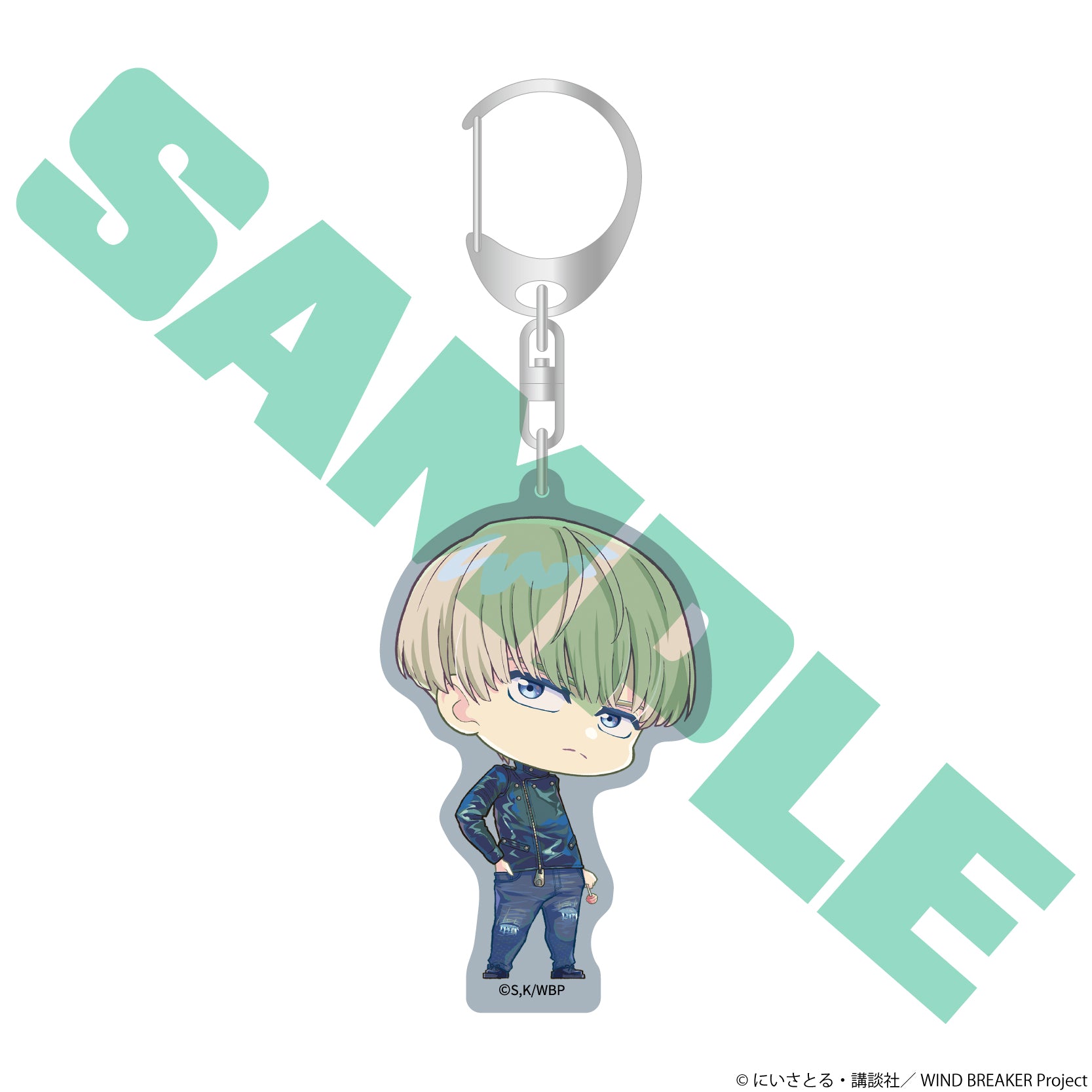(Goods - Keychain) TV Anime - WIND BREAKER Color Acrylic Keychain Ren Kaji
