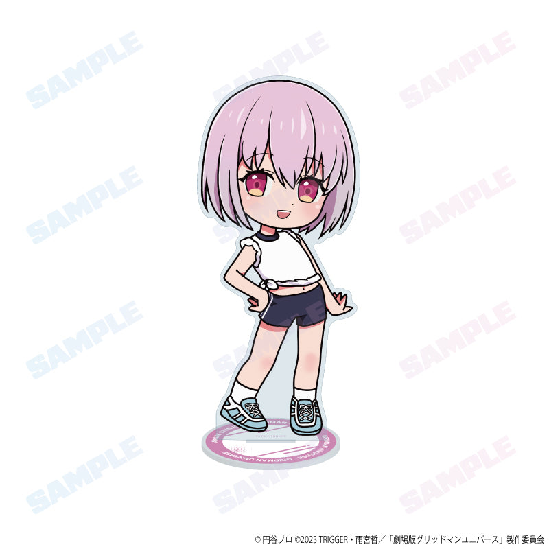 (Goods - Acrylic Stand) GRIDMAN UNIVERSE Acrylic Stand feat. Exclusive Art P.E. Uniform Ver. Akane Shinjo Chibi