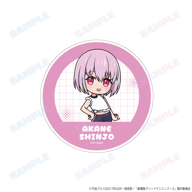 (Goods - Sticker) GRIDMAN UNIVERSE Die-cut Sticker feat. Exclusive Art P.E. Uniform Ver. Akane Shinjo Chibi