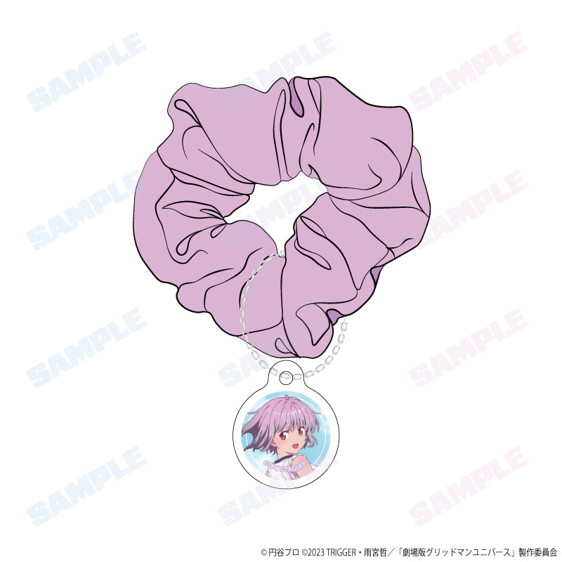 (Goods - Hair Accessory) GRIDMAN UNIVERSE Scrunchie w/Charm feat. Exclusive Art P.E. Uniform Ver. Akane Shinjo