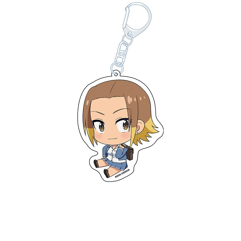 (Goods - Keychain) Ruri Rocks Petanko Keychain Aoi Kasamaru