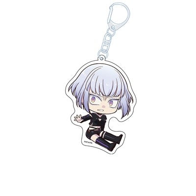 (Goods - Key Chain) Rock Is a Lady's Modesty Petanko Acrylic Key Chain vol. 2 Tamaki Shiraya