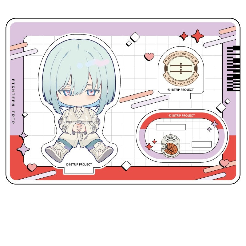 (Goods - Acrylic Stand) 18TRIP PetankoAcrylic Figure KINARI AZEKAWA
