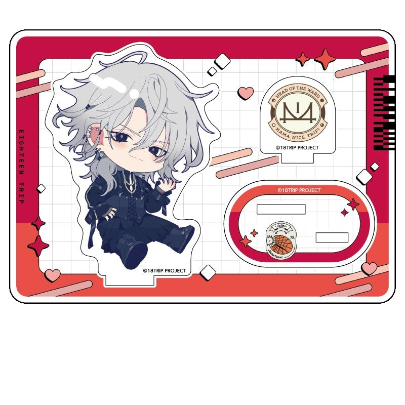 (Goods - Acrylic Stand) 18TRIP PetankoAcrylic Figure KUGURI DOMEKI