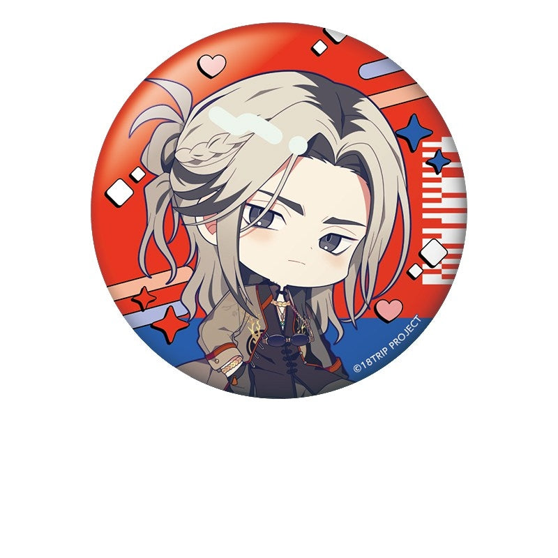 (Goods - Badge) 18TRIP PetankoButton Badge Lu Liguang