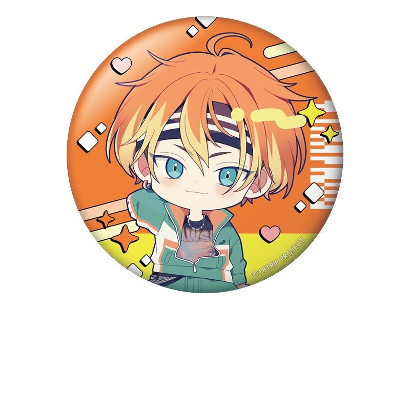 (Goods - Badge) 18TRIP PetankoButton Badge Akuta Isotake