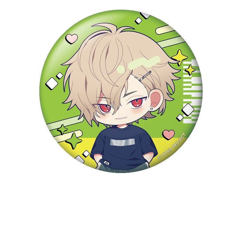 (Goods - Badge) 18TRIP PetankoButton Badge USHIO KURAMA