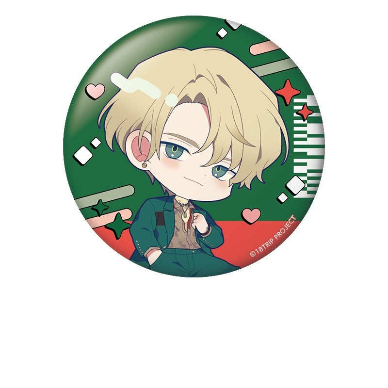 (Goods - Badge) 18TRIP PetankoButton Badge RAITO KITAKATA