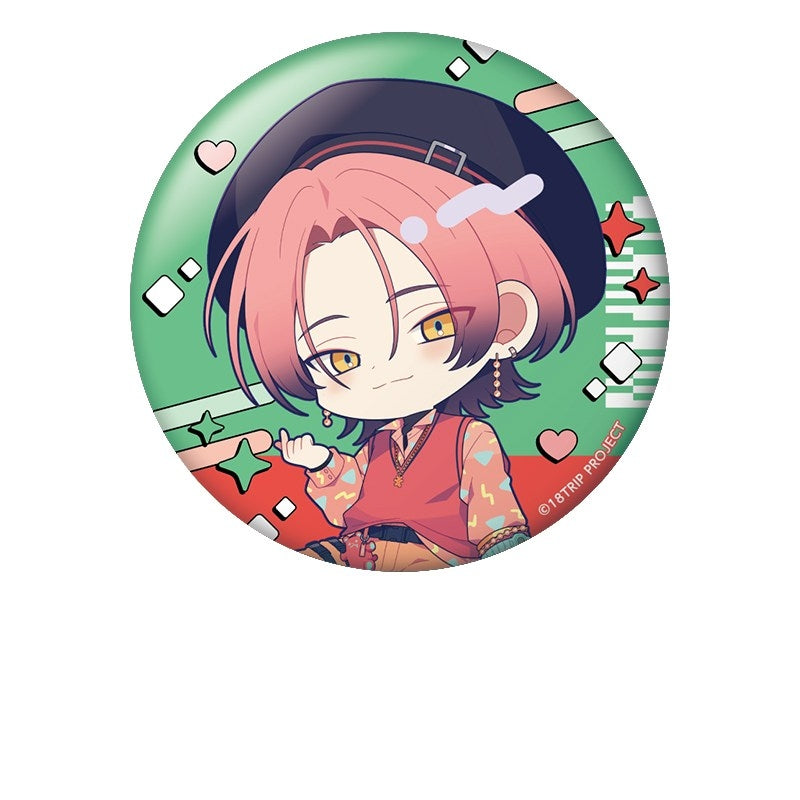 (Goods - Badge) 18TRIP PetankoButton Badge CHIHIRO NATSUYAKI