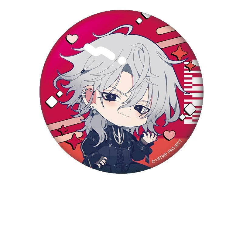 (Goods - Badge) 18TRIP PetankoButton Badge KUGURI DOMEKI