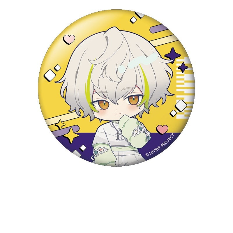 (Goods - Badge) 18TRIP PetankoButton Badge TOI SHIRAMITSU