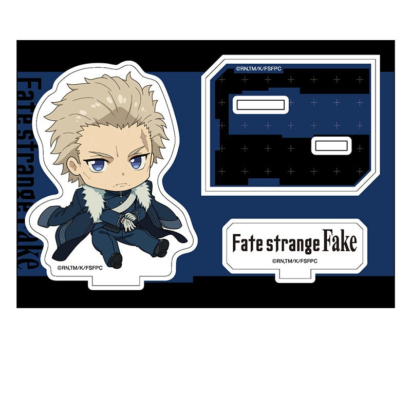 (Goods - Acrylic Stand) Fate/strange Fake Petanko Acrylic Figure Orlando Reeve