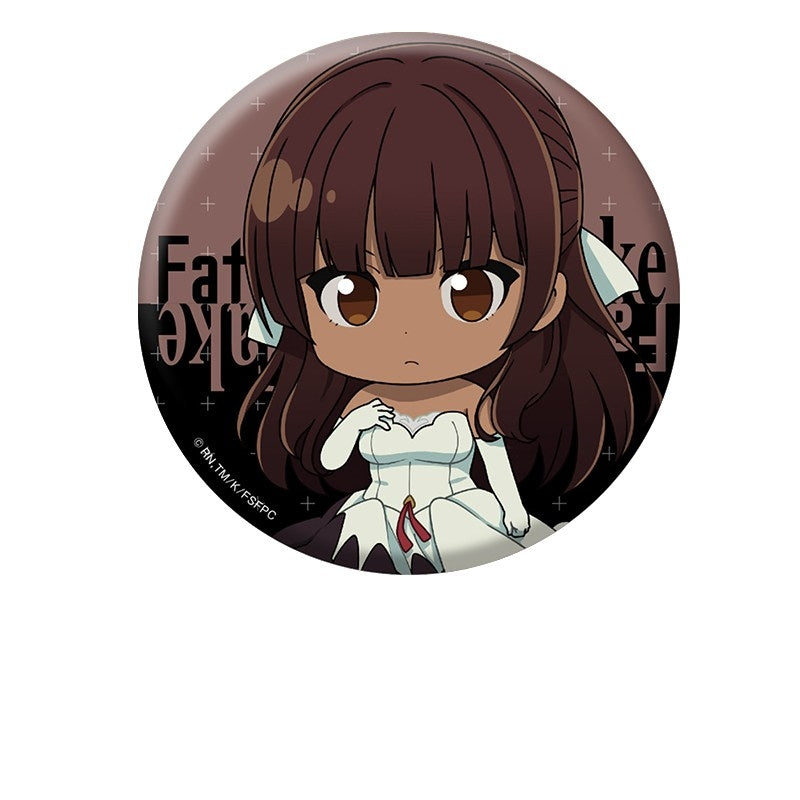 (Goods - Badge) Fate/strange Fake Petanko Button Badge Tine Chelc