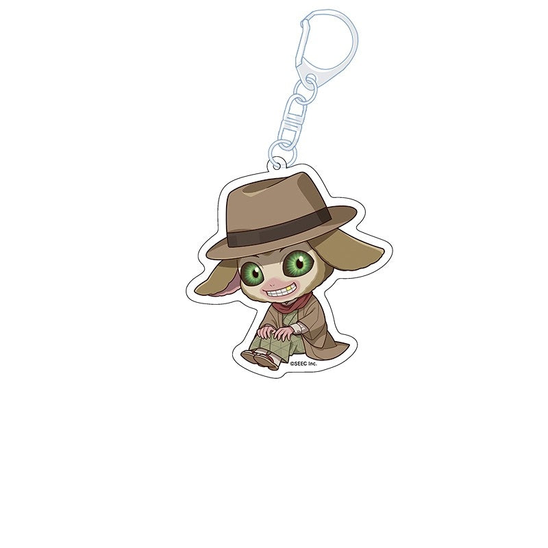 (Goods - Key Chain) TASOKARE HOTEL - TSUBOMI Petanko Acrylic Key Chain Kiriko