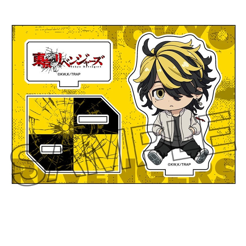 (Goods - Stand Pop) TV Anime Tokyo Revengers Petanko Acrylic Figure vol. 1 Kazutora Hanemiya