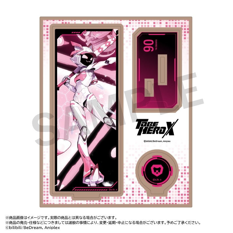 (Goods - Acrylic Stand) Anime TO BE HERO X Wooden Stand 6. Loli