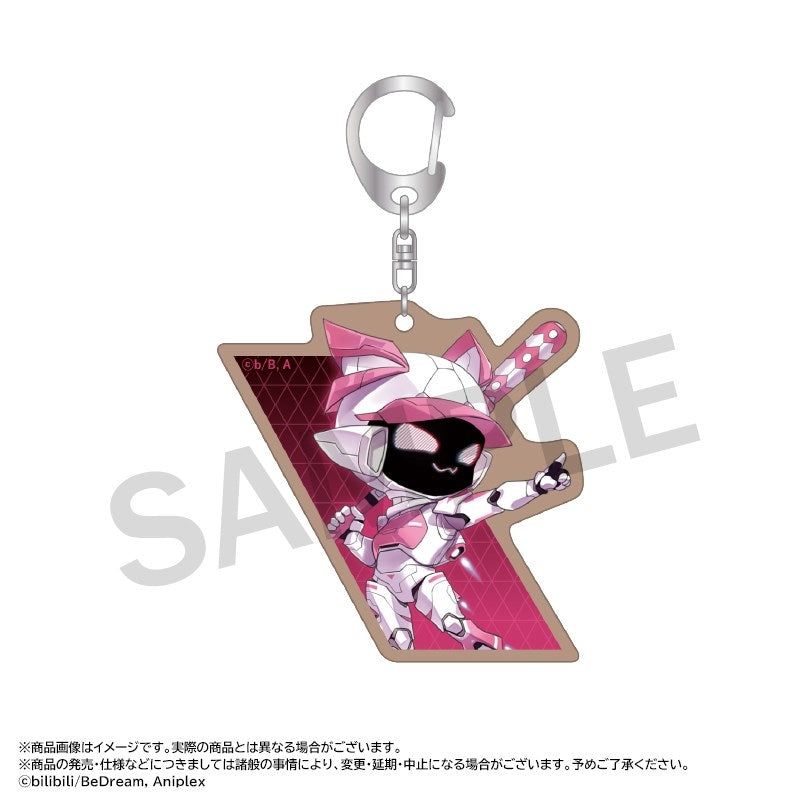 (Goods - Keychain) Anime TO BE HERO X Wooden Keychain 6. Loli