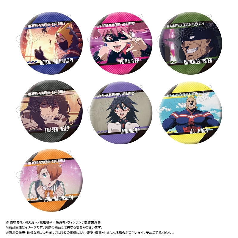 (1BOX=7)(Goods - Badge) TV Anime My Hero Academia: Vigilantes Trading Button Badge
