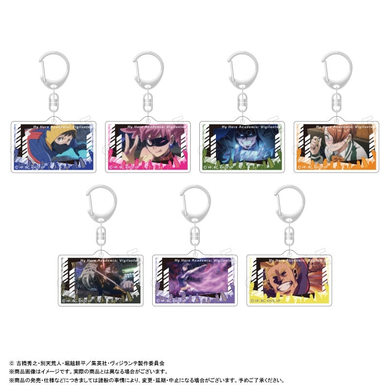 (1BOX=7)(Goods - Keychain) TV Anime My Hero Academia: Vigilantes Trading Acrylic Keychain
