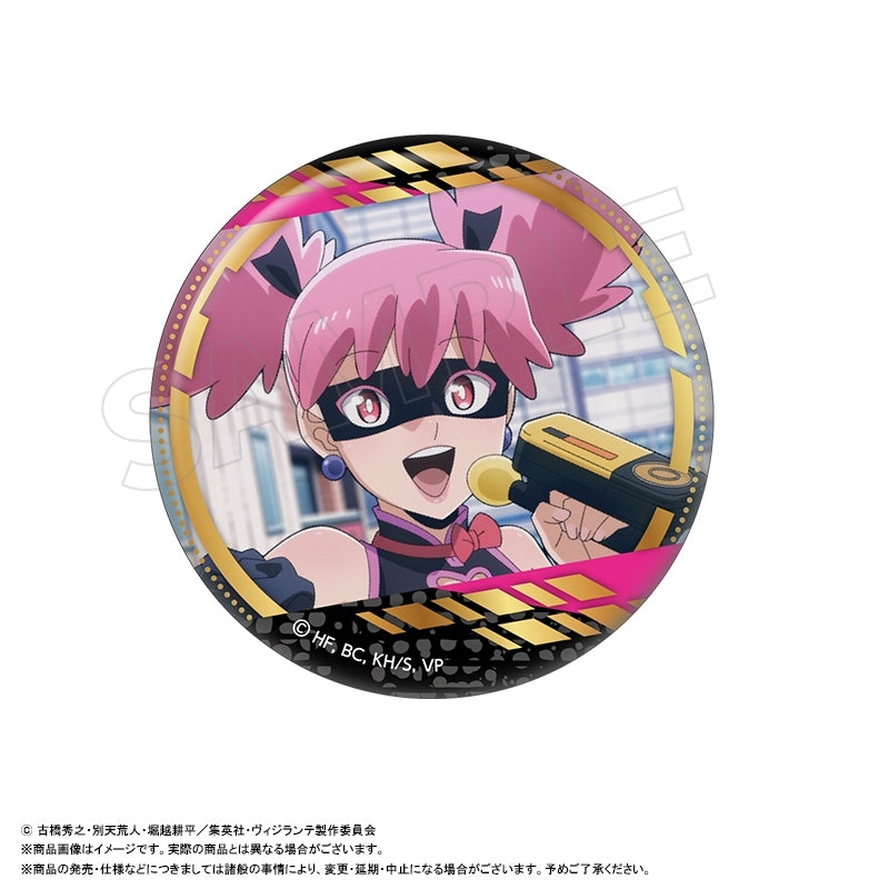 (Goods - Badge) TV Anime My Hero Academia: Vigilantes BIG Foil-stamped Button Badge B Pop☆Step