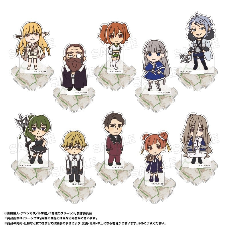 (1BOX=10)(Goods - Stand Pop) TV Anime Frieren: Beyond Journey's End Mini Acrylic Stand vol. 2