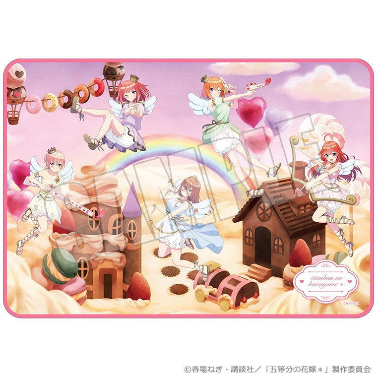 (Goods - Blanket) The Quintessential Quintuplets* Mofumufu Fluffy Blanket - Valentine Bullet