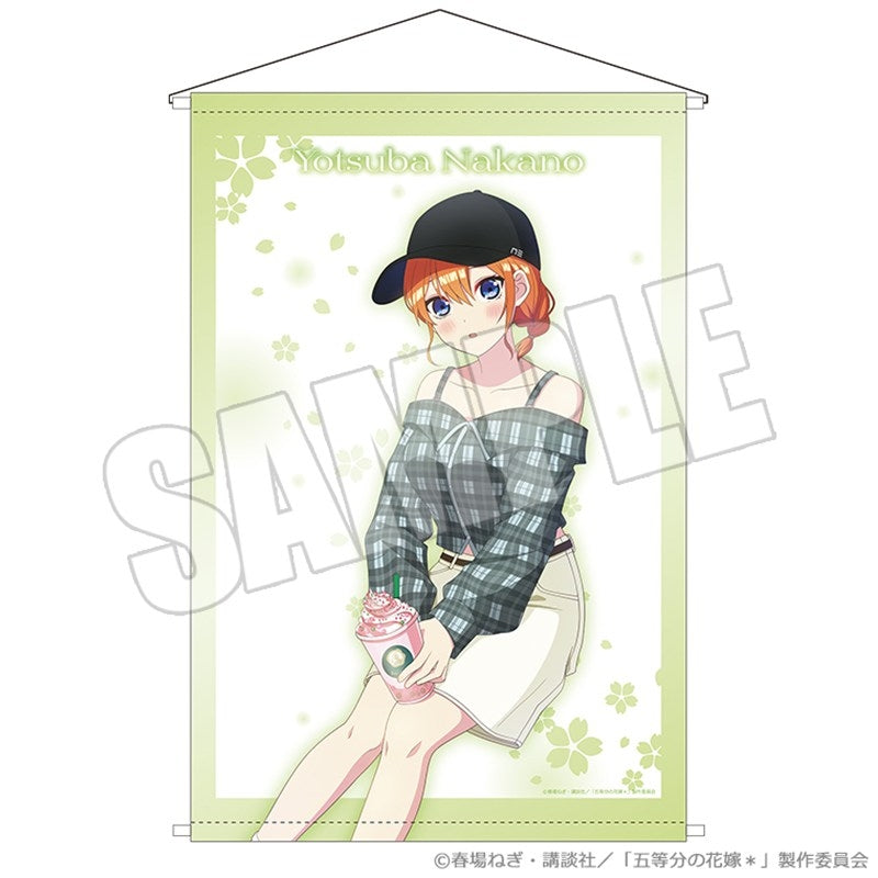 (Goods - Tapestry) The Quintessential Quintuplets* B2 Tapestry - A Sip of Spring with A Blossoming Girl Yotsuba