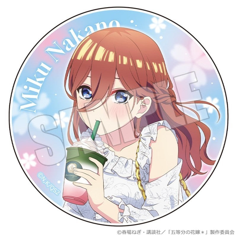 (Goods - Coaster) The Quintessential Quintuplets* Acrylic Coaster - A Sip of Spring with A Blossoming Girl Miku
