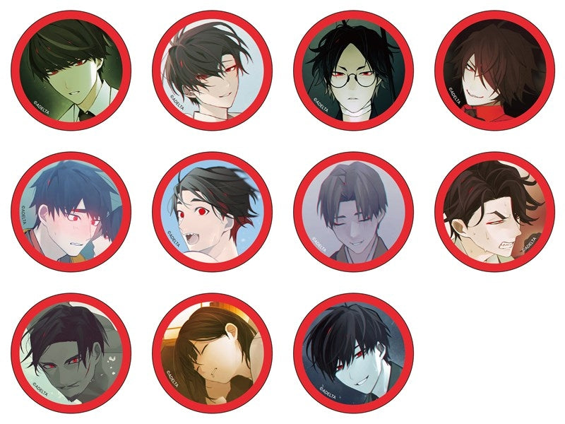 (Goods - Badge) Owen (Ooe) Metallic Button Badge Hinode