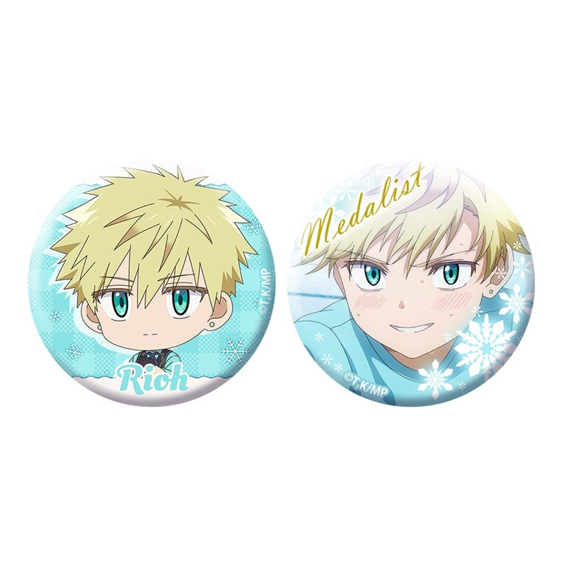 (Goods - Badge) Medalist Rioh Sonidori Button Badge Set