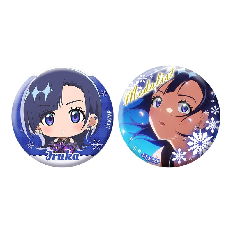 (Goods - Badge) Medalist Iruka Okazaki Button Badge Set