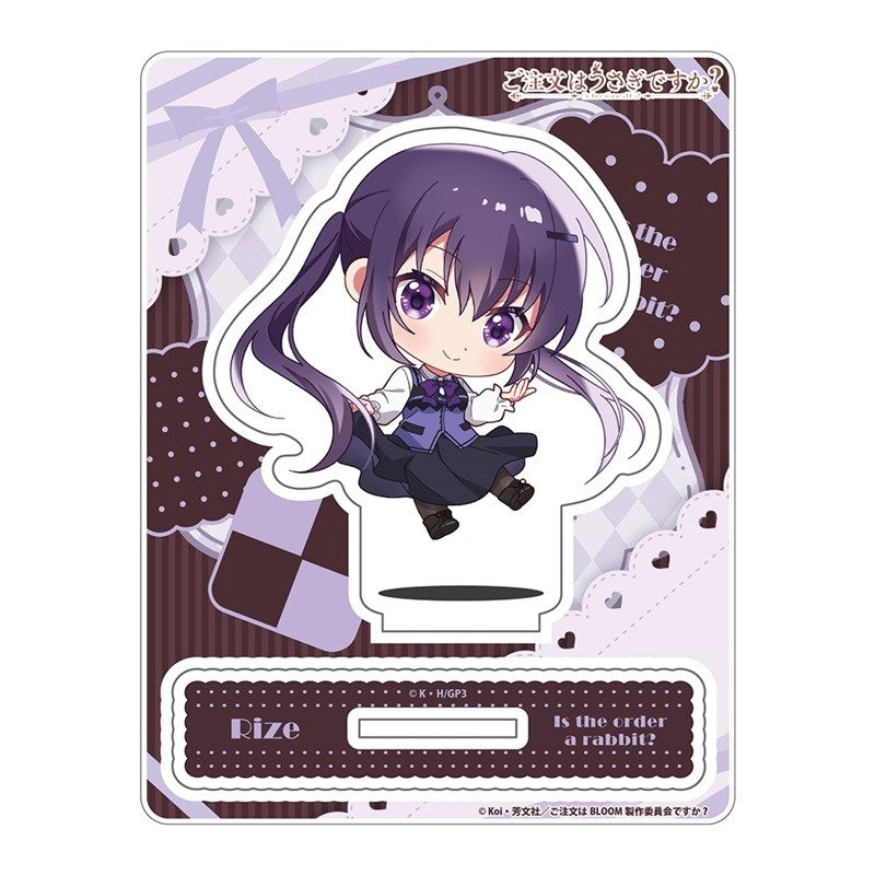 (Goods - Stand Pop) Is the Order a Rabbit? - Rize JumpColle Acrylic Stand