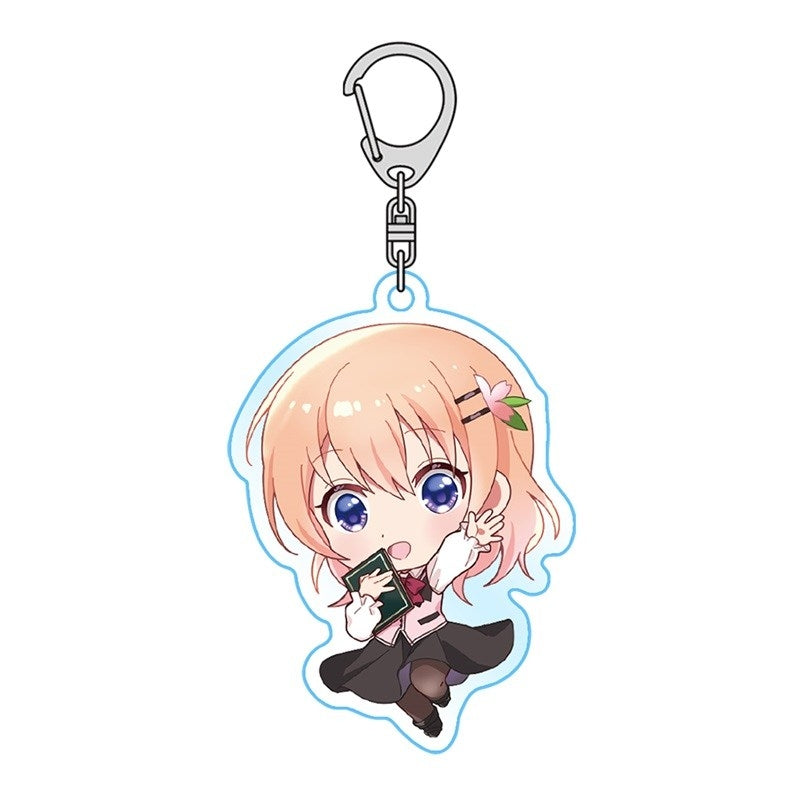 (Goods - Key Chain) Is the Order a Rabbit? - Cocoa Acrylic Key Chain