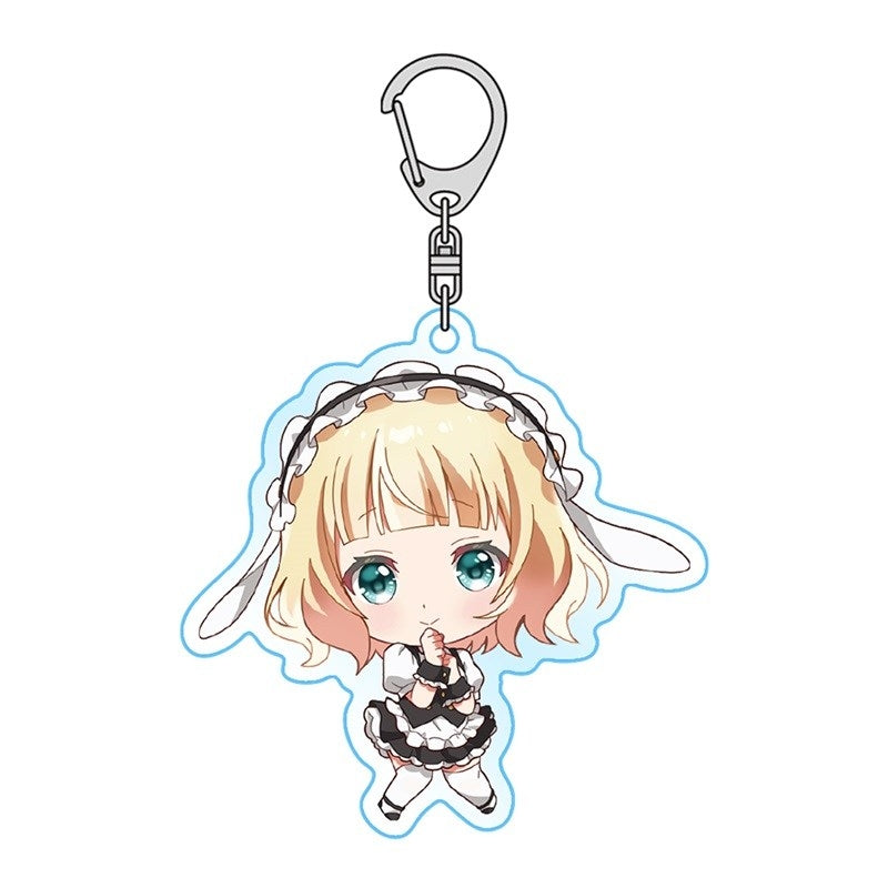(Goods - Key Chain) Is the Order a Rabbit? - Syaro Acrylic Key Chain