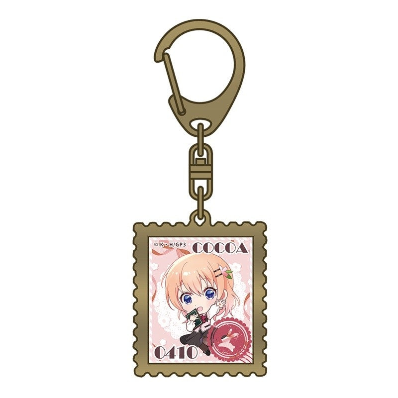 (Goods - Key Chain) Is the Order a Rabbit? - Cocoa Metal Key Chain