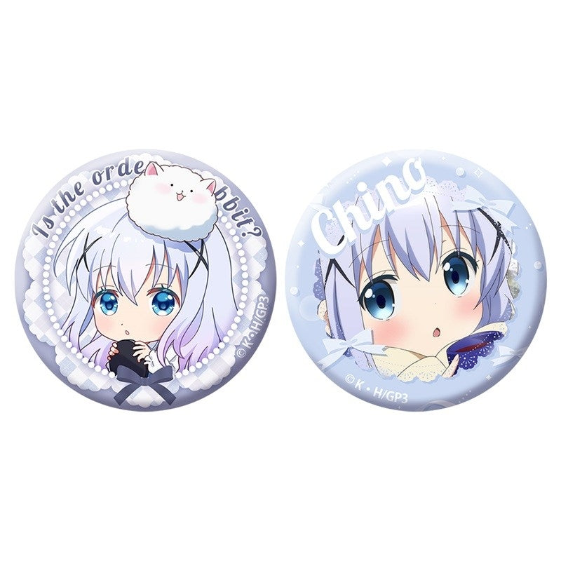 (Goods - Badge) Is the Order a Rabbit? - Chino Button Badge Set