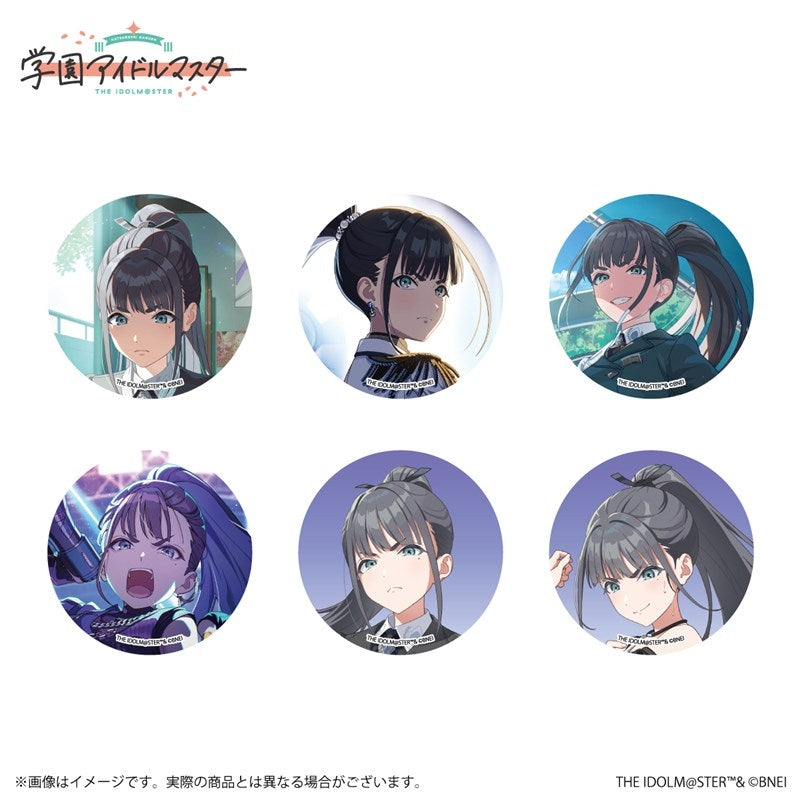 [※Blind](Goods - Badge) Gakuen iDOLM@STER Official Trading Button Badge Tsubame Amaya