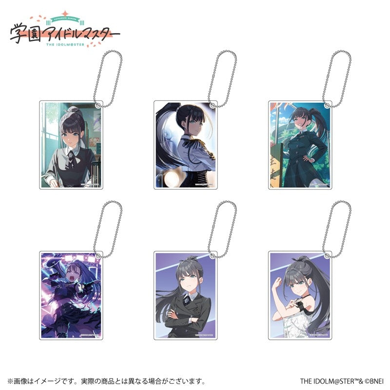 [※Blind](Goods - Keychain) Gakuen iDOLM@STER Official Trading Acrylic Keychain Tsubame Amaya