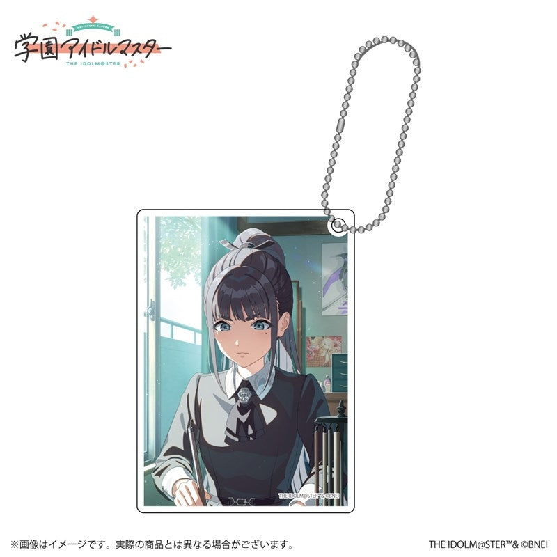 [※Blind](Goods - Keychain) Gakuen iDOLM@STER Official Trading Acrylic Keychain Tsubame Amaya