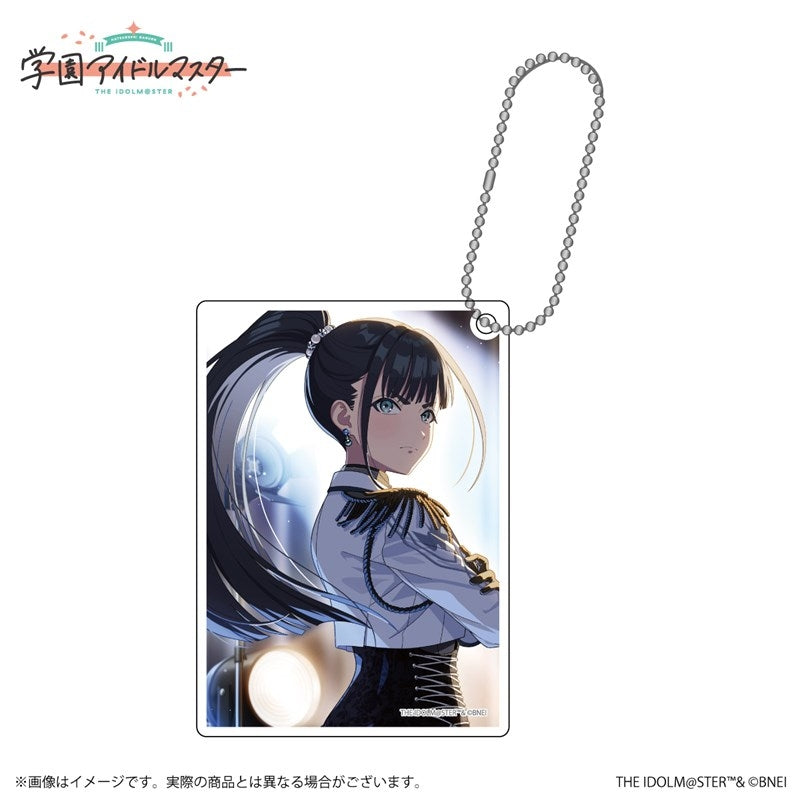 [※Blind](Goods - Keychain) Gakuen iDOLM@STER Official Trading Acrylic Keychain Tsubame Amaya