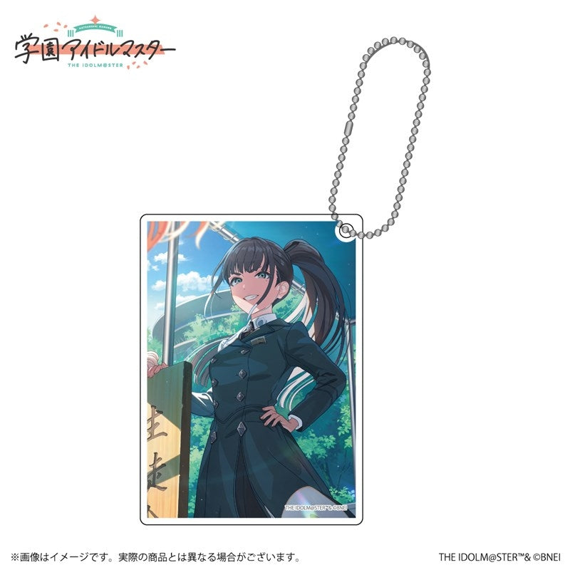 [※Blind](Goods - Keychain) Gakuen iDOLM@STER Official Trading Acrylic Keychain Tsubame Amaya