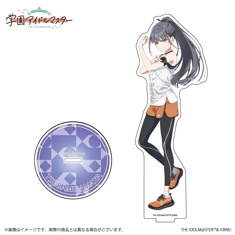 (Goods - Acrylic Stand) Gakuen iDOLM@STER Official Acrylic Stand Tsubame Amaya B