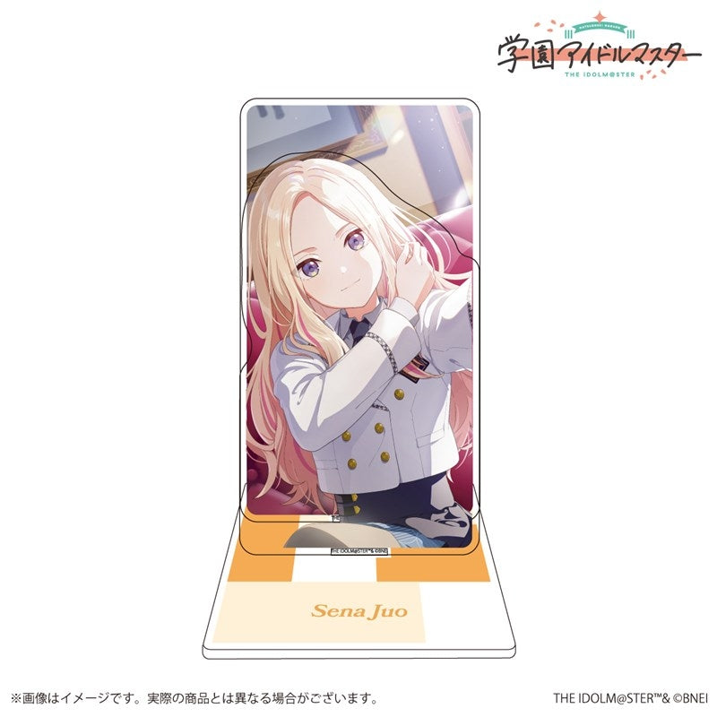 (Goods - Acrylic Stand) Gakuen iDOLM@STER Official Double Layered Acrylic Stand - Tiny Ambition Sena Juo
