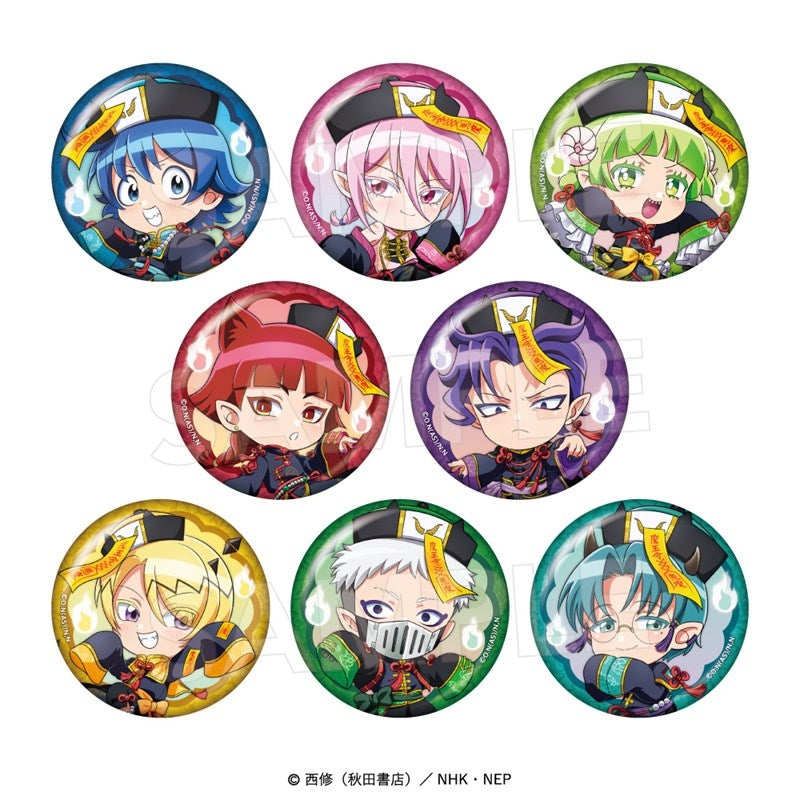 (1BOX=8)(Goods - Badge) Welcome to Demon School! Iruma-kun Chara Badge Collection (Devil & Jiangshi)