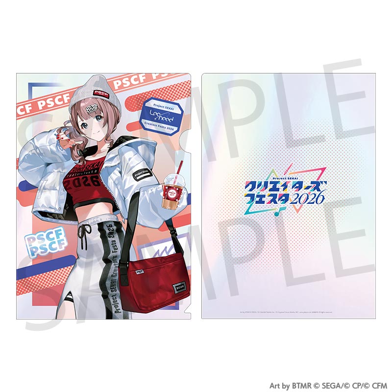 (Goods - Clear File) Hatsune Miku: Colorful Stage! Creators Festa 2026 Clear File Honami Mochizuki
