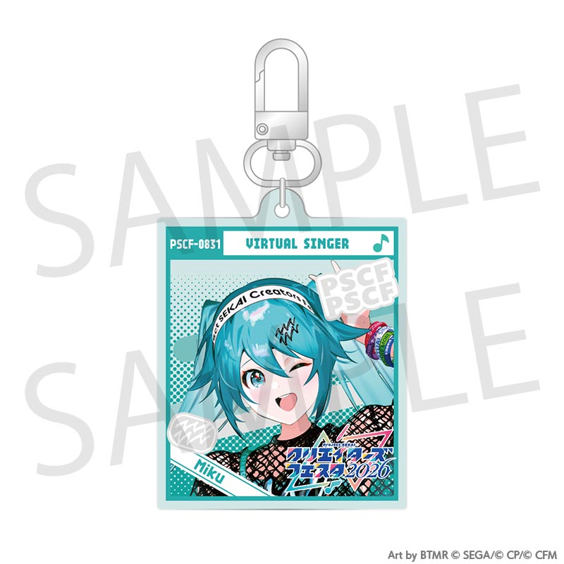 (Goods - Keychain) Hatsune Miku: Colorful Stage! Creators Festa 2026 Acrylic Keychain Hatsune Miku