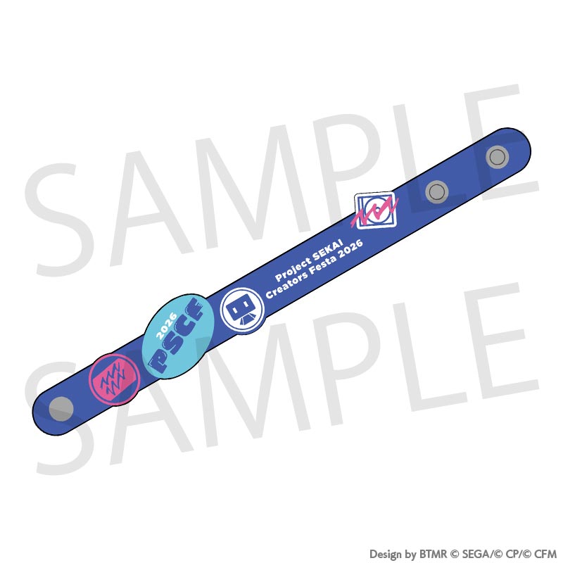 (Goods - Bangle) Hatsune Miku: Colorful Stage! Creators Festa 2026 Rubber Band