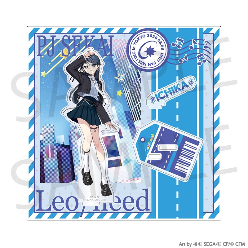 (Goods - Acrylic Stand) Hatsune Miku: Colorful Stage! Project SEKAI Unit Fan Meeting Acrylic Stand Ichika Hoshino