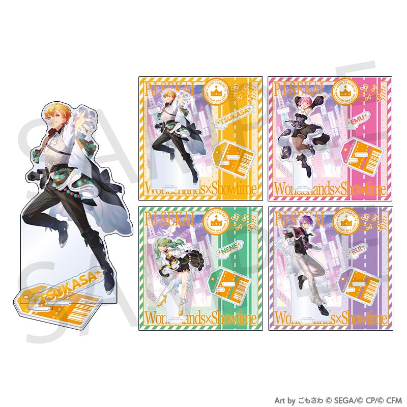 (Goods - Acrylic Stand) Hatsune Miku: Colorful Stage! Project SEKAI Unit Fan Meeting Acrylic Stand Tsukasa Tenma